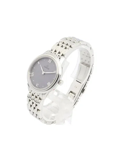 Pre-owned Omega 2020s De Ville Prestige 27mm In Gray