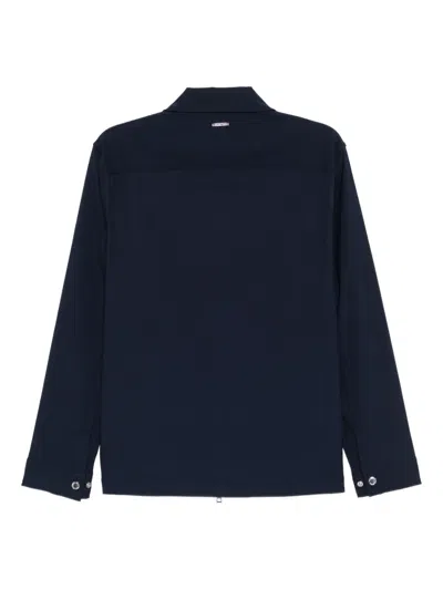 Michael Kors Zipped Jacket In Blue