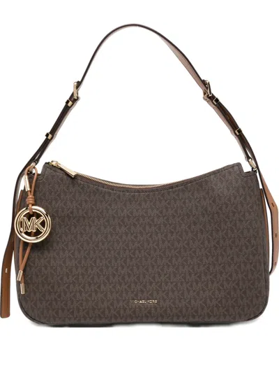 Michael Kors Medium Nolita Shoulder Bag In Brown
