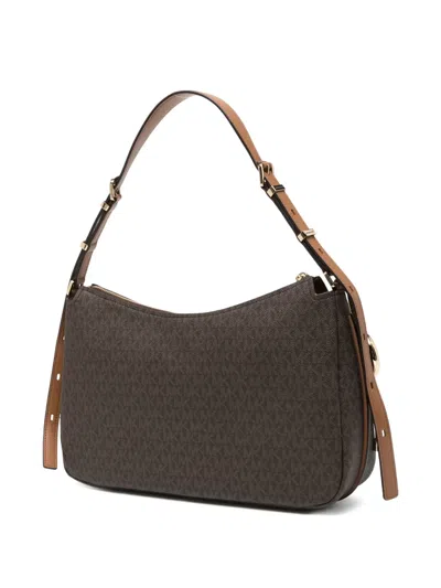 Michael Kors Medium Nolita Shoulder Bag In Brown
