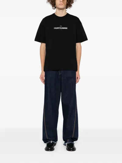 Ader Error Logo-print T-shirt In Black