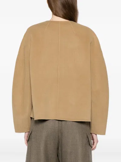 Jnby Wool Jacket In Neutral