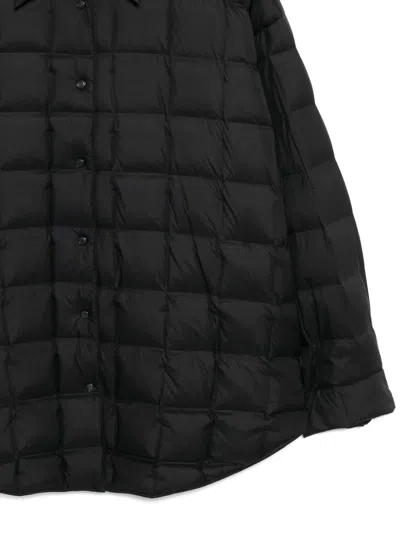 Jnby Oversized A-line Down Jacket In Black