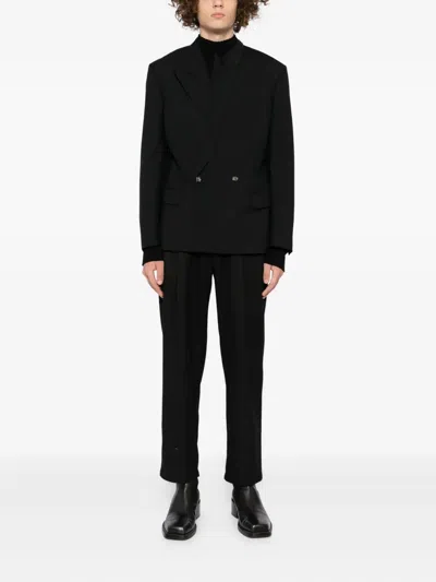 Croquis Tapered Trousers In Black