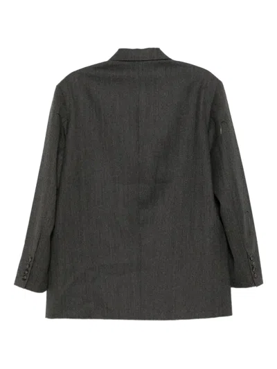 Jnby Loose-fitted Blazer In Gray