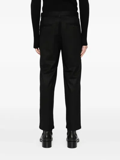 Croquis Tapered Trousers In Black