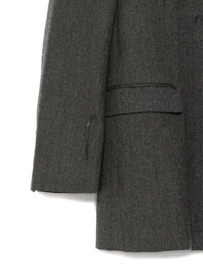 Jnby Loose-fitted Blazer In Gray
