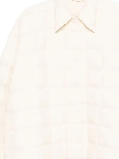 Jnby Collared Padded Coat In White