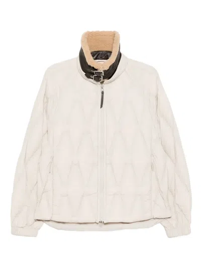 Croquis Loosed Goose Down Jacket In White