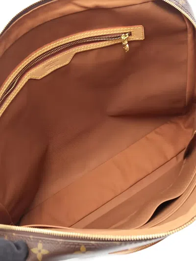 Pre-owned Louis Vuitton Pegas Monogram Leather Briefcase In Brown