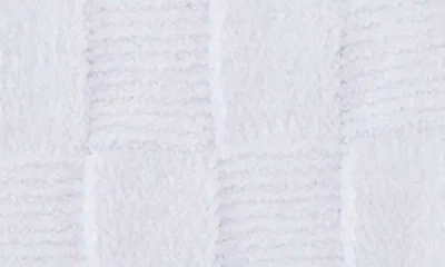 Bcbg Chenille Throw Blanket In White