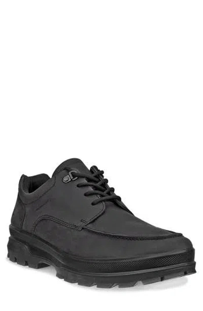 Ecco Rugged Track Waterproof Lug Sole Boot In Black