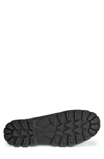 Ecco Rugged Track Waterproof Lug Sole Boot In Black