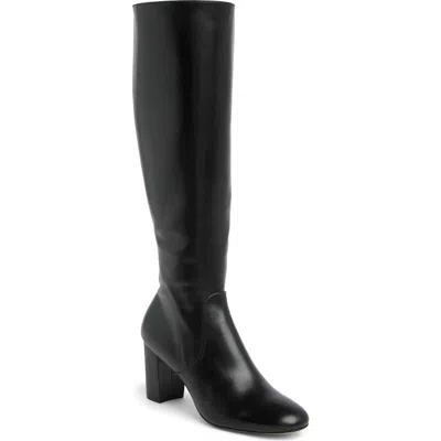 Stuart Weitzman Sofia Knee-high Boot In Black