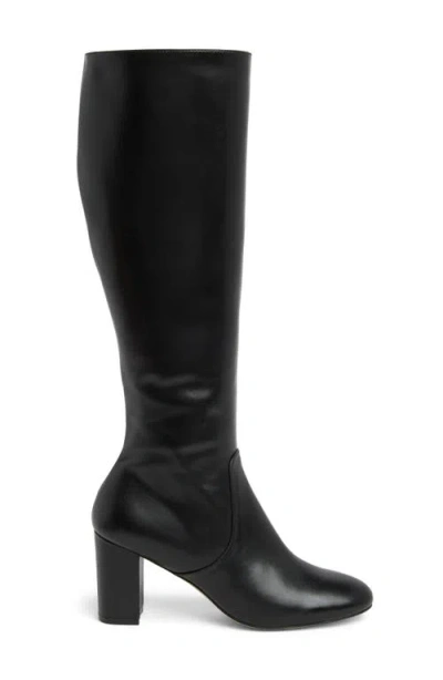 Stuart Weitzman Sofia Knee-high Boot In Black