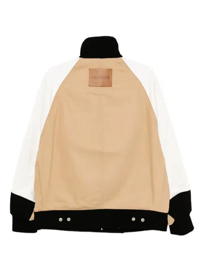 Croquis Logo-patch Jacket In Black