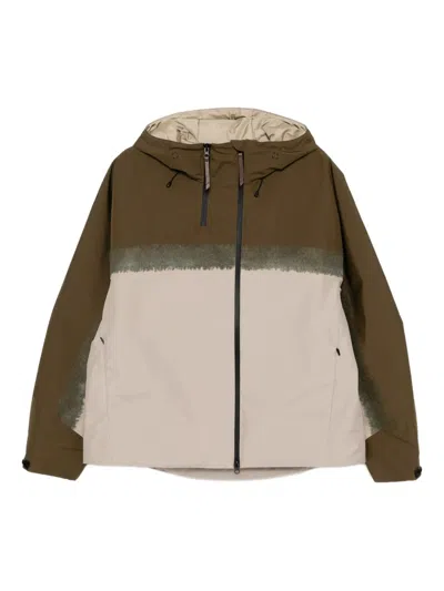 Croquis Logo-embossed Jacket In Brown