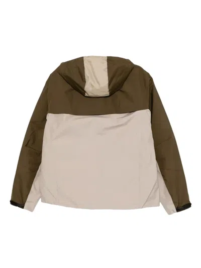 Croquis Logo-embossed Jacket In Brown