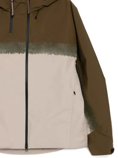 Croquis Logo-embossed Jacket In Brown