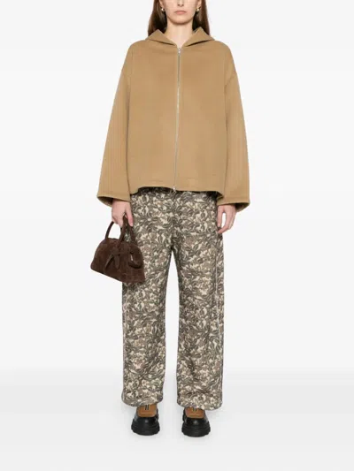 Jnby Wool Jacket In Brown