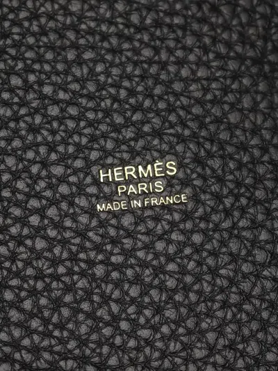 Pre-owned Hermes 2024 Picotin Lock Mm Handbag In Black