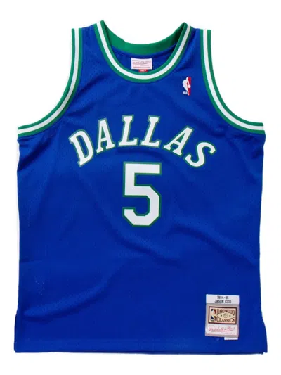 Mitchell & Ness Nba Dallas Mavericks Jersey In Blue