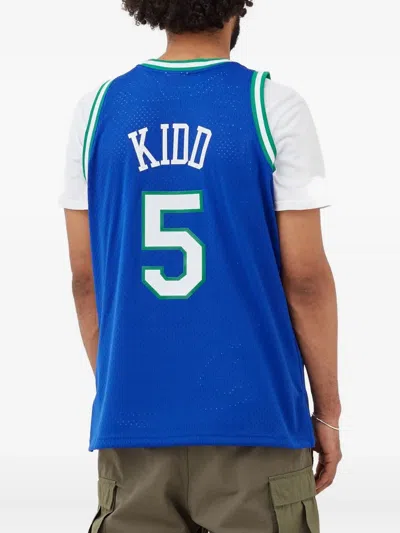 Mitchell & Ness Nba Dallas Mavericks Jersey In Blue