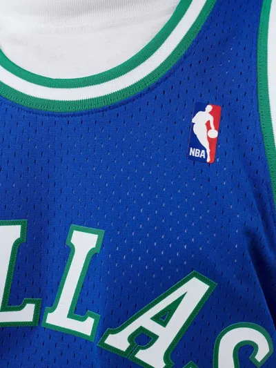 Mitchell & Ness Nba Dallas Mavericks Jersey In Blue