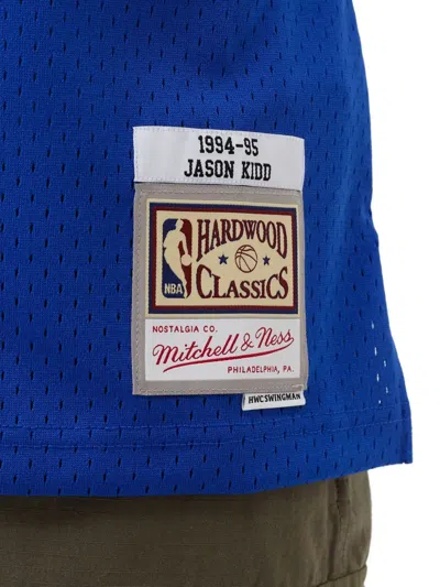 Mitchell & Ness Nba Dallas Mavericks Jersey In Blue