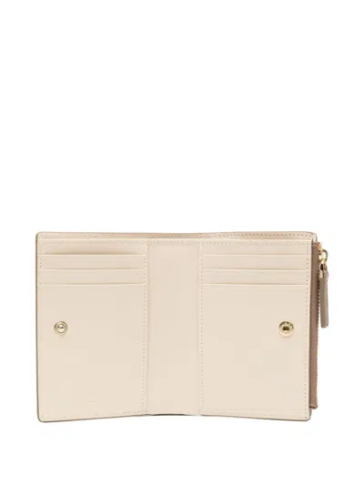 Agnès B. Leather Wallet In Brown