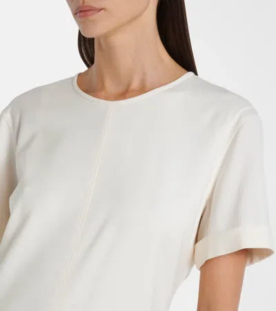 羊毛混纺中长连衣裙