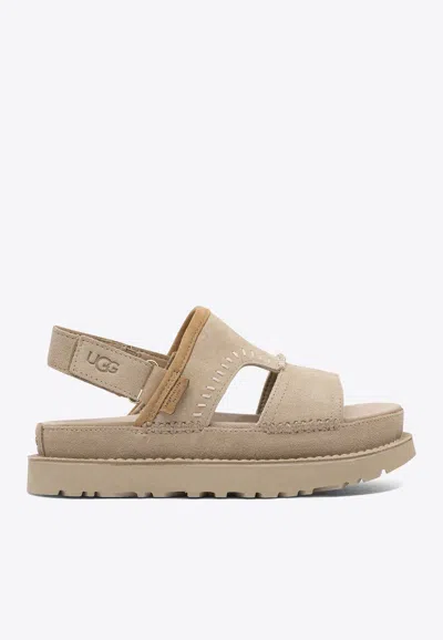 Ugg Golden Star Regenerate Sandals In Brown