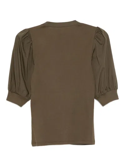 Veronica Beard Coralee Top In Green