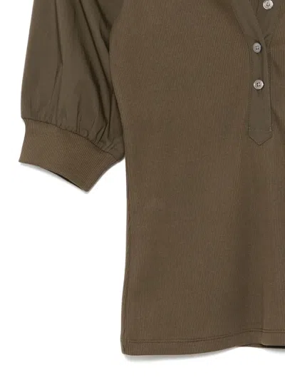 Veronica Beard Coralee Top In Green