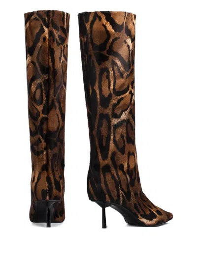 Le Silla 80mm Bella Boots In Brown