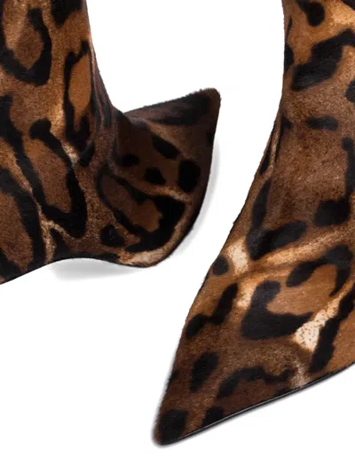 Le Silla 80mm Bella Boots In Brown