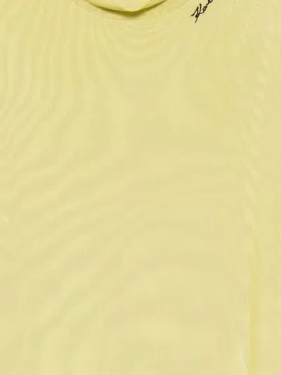 Karl Lagerfeld Mesh Long-sleeves Top In Green