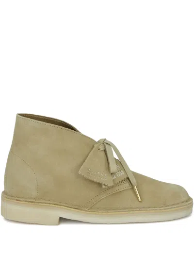 Clarks Originals Suede Lace-up Boots In Multi