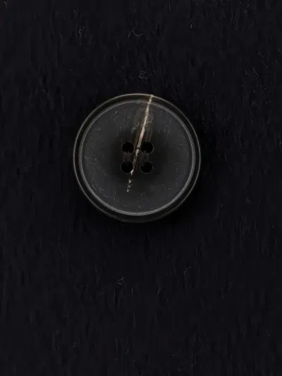 The Dynamis Studio Buttoned Coat In Blue