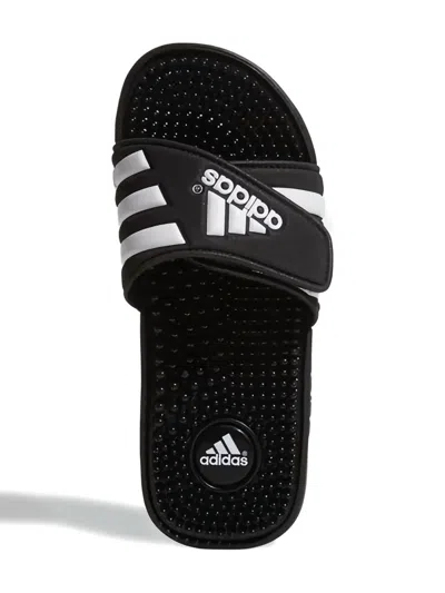 Adidas Originals 3-stripe Slides In Black