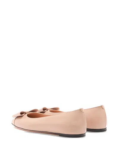 Bally B-bow Ballet Flats In Pink