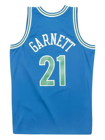 Mitchell & Ness Nba Timberwolves Jersey In Blue