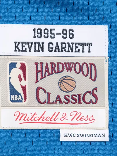 Mitchell & Ness Nba Timberwolves Jersey In Blue