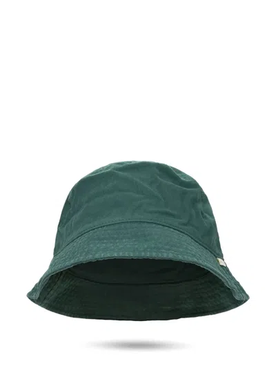 Aimé Leon Dore Green Washed Chino Bucket Hat In Green