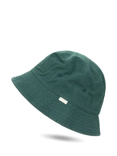 Aimé Leon Dore Green Washed Chino Bucket Hat In Green