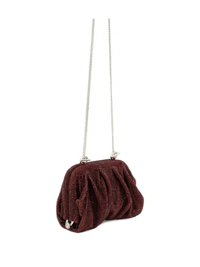 Benedetta Bruzziches Benendetta Bruzziches Venus La Petite Clutch In Burgundy