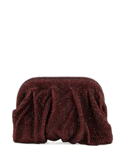 Benedetta Bruzziches Benendetta Bruzziches Venus La Petite Clutch In Burgundy