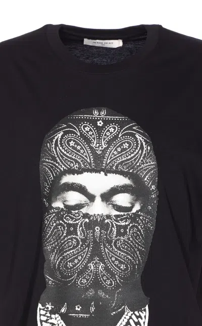 Ih Nom Uh Nit Graphic Print Crewneck Short Sleeve T-shirt In Black