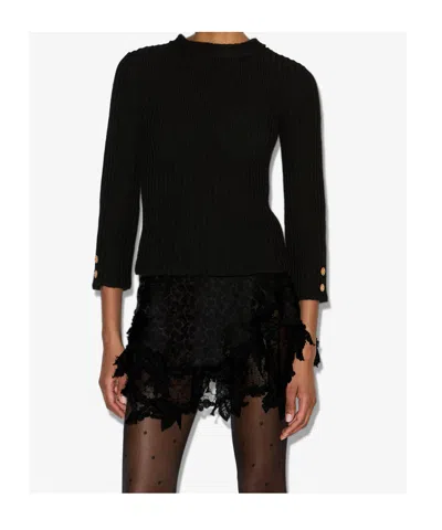 Isabel Marant Dixie Ribbed Wool Sweater In Multi