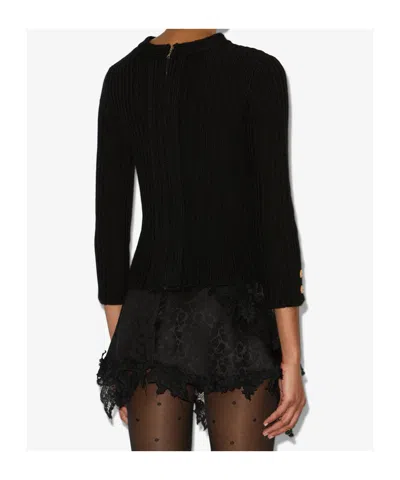 Isabel Marant Dixie Ribbed Wool Sweater In Multi